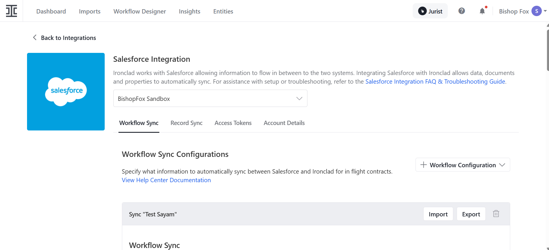 Ironclad Integration